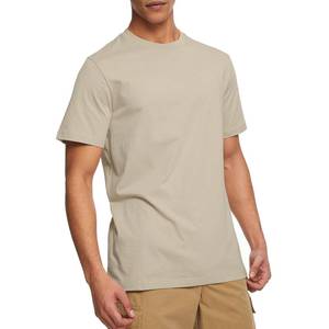 Camiseta Deportiva de Manga Corta para Hombre, Mezcla de Algodón y Poliéster, Tejido Transpirable, Color Sólido, para Gimnasio, Casual o Uso Diario - Product Image 2