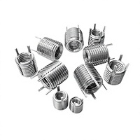 Kit de réparation de filetage à clé, inserts de filetage Helicoil en acier inoxydable pour filetages usés, inserts de filetage pour bricolage