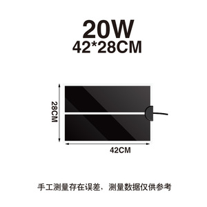Водонепроницаемая грелка для рептилий, 20 Вт, сертифицированный диммером, 110 В/220 В для ящериц/гекконов/крабов-отшельников, мелких домашних животных - Product Image 6