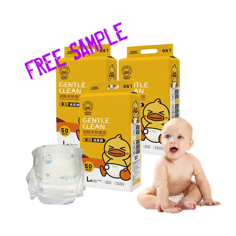 Sampel gratis harga pabrik popok bayi Distributor popok bayi OEM grosir popok bayi softcare