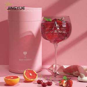 Copa de Vino de Cristal de 23oz Hecha a Mano con Forma de Globo, con Logotipo Personalizado, Regalo para Damas de Honor, Cumpleaños, Boda, Navidad, Cóctel de Ginebra - Product Image 2