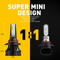   Lumière LED de voiture super brillante 100W 20000lm Lumière automobile Z1 9005 Ampoule de phare LED