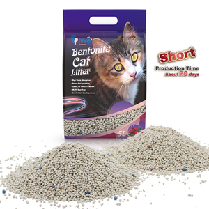 Commercio all'ingrosso di prodotti per animali domestici senza polvere naturale facile da pulire lettiera per <span class=keywords><strong>gatti</strong></span> <span class=keywords><strong>turchi</strong></span> Bentonite 1kg di lettiera sfusa senza profumo - Product Image 2