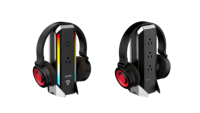 Múltiples salidas protectoras contra sobretensiones Regleta de alimentación para juegos Puertos USB Cable de extensión de Torre 15A 4 salidas de CA Enchufe de EE. UU. 125V nominal para PC