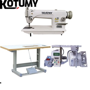 Machine à coudre à lit plat haute vitesse, machine à coudre industrielle, machine à coudre automatique à entraînement direct - Product Image 4