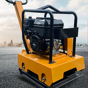 Alta Qualidade Elétrica Reversível Máquina De Compactador De Placa Vibratória Compactador De Solo De Pavimento Rodoviário Alta Intensidade Vibração Reversa - Product Image 1