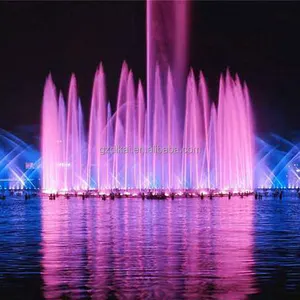 Бесплатный дизайн открытый декоративный водный элемент музыкальный танцующий фонтан для украшения сада