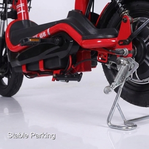 Bicicleta Eléctrica para Adultos con Asiento Bajo, Motor de 500W, Batería de 48V 12Ah, Color Personalizado, Asiento Cómodo, Posición de Conducción Vertical, >50km/h - Product Image 3