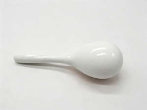 <span class=keywords><strong>Metronomo</strong></span> in Legno e Maraca Bianca Artigianale da 19 cm per Regali di Nozze - Product Image 1