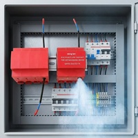 Système de suppression d'incendie par aérosol CE ISO avec coupe-circuit automatique pour distribution et stockage d'énergie