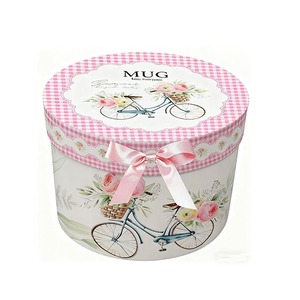 High quality customized luxury paper box candy gift box ribbon wedding round tube gift box can be customized according to needs - Product Image 3