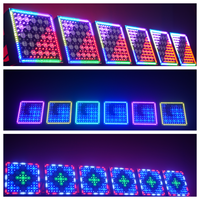 Lampu LED RGB Pixel Matrix 5*5 DMX512 25 Mata Efek Strobo Moving Head Lighting DJ Panggung Pernikahan Acara Pencahayaan Latar Belakang Wall Washer