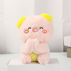 Nuovo Ciondolo Peluche a Forma di Orso Cartoonesco, Decorazione Appesa per Zaino, Piccola Bambola, Produzione e Vendita all'Ingrosso - Product Image 5