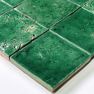 Baldosas de Cerámica Francesas de Lujo Hechas a Mano, Imitación Parqué, Antibacterianas, Resistentes al Ácido, Brillantes, 12 mm de Grosor, para Interiores del Hogar - Product Image 4