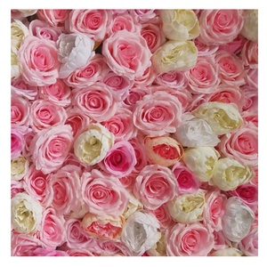 IFG High Quality pink Artificial <strong>Flower</strong> <strong>Wall</strong> <strong>Panel</strong> - Product Image 3