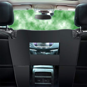 Barrera para perros, sala de conducción segura para coche, cercado de malla ajustable para Gogs con dos ventanas de malla, adecuado para SUV, sedán, Red de valla para perros - Product Image 6