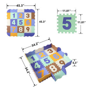 <span class=keywords><strong>Tapis</strong></span> de jeu Nanxin pour enfants, <span class=keywords><strong>tapis</strong></span> de sol <span class=keywords><strong>en</strong></span> <span class=keywords><strong>mousse</strong></span> EVA, puzzle, jouets pour bébés, alphabet, <span class=keywords><strong>chiffres</strong></span>, <span class=keywords><strong>tapis</strong></span>, <span class=keywords><strong>lettres</strong></span>, animaux, sécurité, jeu de ramper, maison - Product Image 3