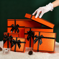 Boîtes cadeaux rigides en papier d'art prêtes à l'emploi en gros avec doublure en éponge, couvercle supérieur et inférieur pour cadre photo et cadeaux de fête