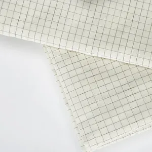 Silver Cotton Conductive Anti Microbial Fabric For Earthing Bed