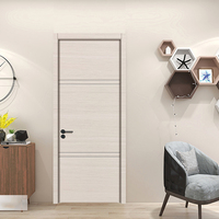 Portes intérieures en PVC WPC Henan Jiuyixing, finition manuelle, étanches, pour appartement, chambre, villa, à prix compétitif