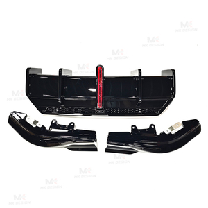 Difusor de Parachoques Trasero Estilo VTEN con Luz LED para BMW Serie 2 G42 M240i 2022+ Negro Brillante, Alerón Trasero ABS, Divisores Laterales - Product Image 2