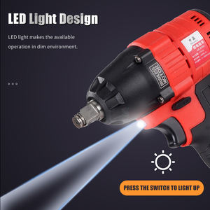 SENGXIN Power Wrench <span class=keywords><strong>Llave</strong></span> <span class=keywords><strong>de</strong></span> <span class=keywords><strong>impacto</strong></span> inalámbrica <span class=keywords><strong>Ingco</strong></span> High Torque <span class=keywords><strong>Llave</strong></span> <span class=keywords><strong>de</strong></span> <span class=keywords><strong>impacto</strong></span> inalámbrica sin escobillas eléctrica con 20V 300N. M - Product Image 6