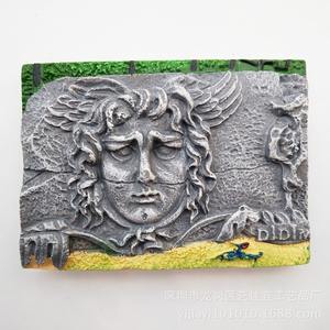 Imanes de nevera de resina conmemorativos de atracción turística transfronteriza Yijia, Venecia, Italia, Francia, Roma, tridimensional - Product Image 5