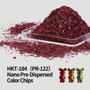 PR-122 Màu Đỏ Nano pre-phân tán Cab màu Chip sử dụng rộng rãi trong 3C thiết bị điện tử hydroxy Acrylic axit sơn và sơn UV - Product Image 2