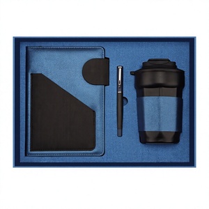 IStapromo Regalos, Set de Regalo Corporativo Personalizado con Cuaderno A5, Bolígrafo, Vaso Térmico, Caja de Regalo y Bolsa para Eventos Empresariales y Clientes - Product Image 1