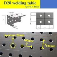 Vente directe d'usine nouvelle table de soudage par nitruration 3D plate-forme flexible tridimensionnelle