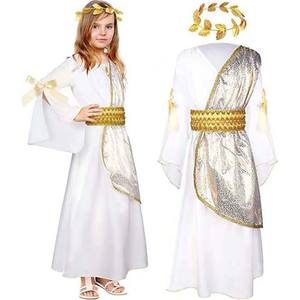 Disfraz <span class=keywords><strong>de</strong></span> <span class=keywords><strong>Diosa</strong></span> <span class=keywords><strong>Griega</strong></span> Atenea para Niñas, Vestido <span class=keywords><strong>de</strong></span> Princesa Atenea para Cosplay, Disfraz <span class=keywords><strong>de</strong></span> <span class=keywords><strong>Halloween</strong></span> para Niñas - Product Image 3