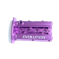 Couvercles de soupapes en aluminium avec billettes OEM CNC Mitsubishi EVO 8 4G63