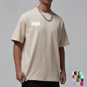T-shirt pour homme en coton 100% de haute qualité, coupe ample avec épaules tombantes, chemise en coton pour homme pour le streetwear et le quotidien - Product Image 1