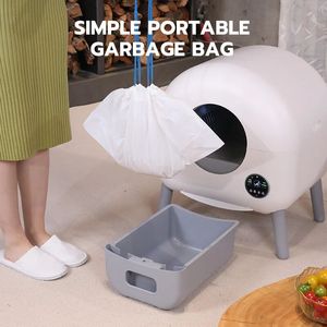 Arenero Inteligente Elecpet de 76 L para Gatos con Control por App Tuya, Inodoro Eléctrico Autolimpiable XL OEM - Product Image 4