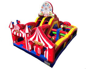 Castillo Inflable Comercial para Niños, Casa de Brinco Inflable, Pista de Obstáculos, Parque Infantil Inflable - Product Image 5