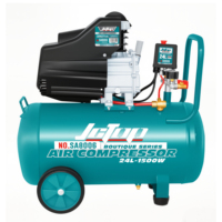 Compresseur d'air à piston électrique à entraînement direct JCTOP 24L 50L 3HP pour usage domestique