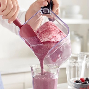 Spatola in Silicone Curva con Manico Lungo e Foro per Appendere Greenlife Spatola in Silicone Facile da Usare - Product Image 3