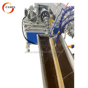 PVC 유연한 나선형 호스 만들기 기계 PVC 강화 진공 흡입 호스 생산 라인 - Product Image 3