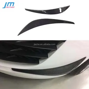 Per R8 Rivestimento Del Paraurti Anteriore Lato Canards Winglet per Audi R8 V8 V10 Spoiler 2008-2015 Pinne di Squalo Stile la Decorazione del paraurti