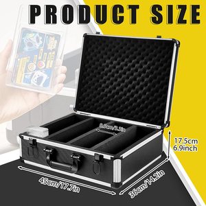Trading Card Case for Graded Cards, Sports Card Storage <b>Boxes</b> - Product Image 2