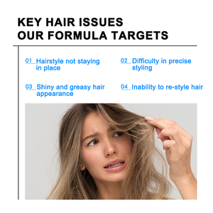 Cire coiffante en <span class=keywords><strong>stick</strong></span> OEM pour cheveux bouclés – Crème coiffante fixante et hydratante pour un effet lissant - Product Image 4