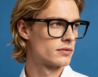 Expédition sous 24 heures Lunettes optiques en acétate haut de gamme faites à la main Montures de lunettes durables à monture complète Confortables pour un usage quotidien