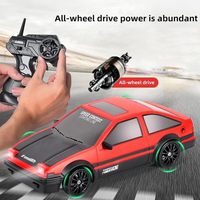 Voitures de course RC Drift Jouets Nouvelle voiture RC pour enfants Véhicule télécommandé 1:24 Simulation de charge 4 roues motrices Voiture de course Drift Modèle de jouets