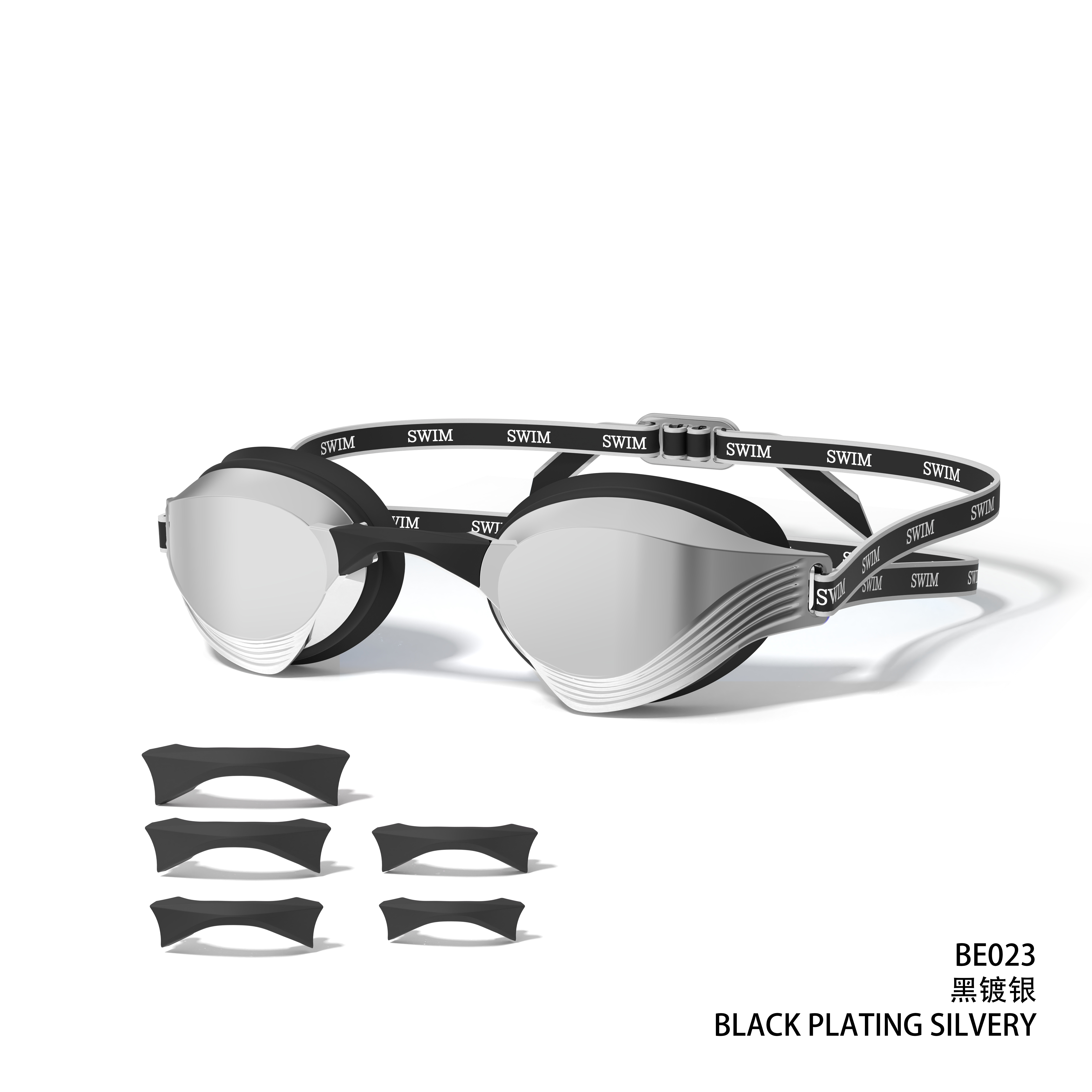 Negro y plata