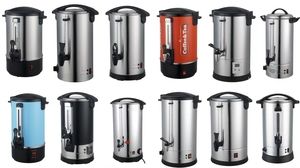 Scaldabagno elettrico per acqua calda da 6 litri in acciaio inox economico per soddisfare l'urna per tè con vin brulè distributore di bevande - Product Image 3