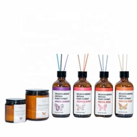 Bougie à la cire de soja en gros recharges d'huile essentielle d'arôme recharges d'huile de diffuseur de roseau d'huile de parfum