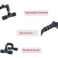 Équipement d'entraînement de gymnastique à domicile barre de poussée portable en forme de H accessoires de fitness de musculation barre de traction