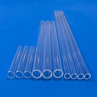 Tube de quartz poli transparent de haute pureté, sans ozone, usiné sur mesure pour laboratoire de semi-conducteurs