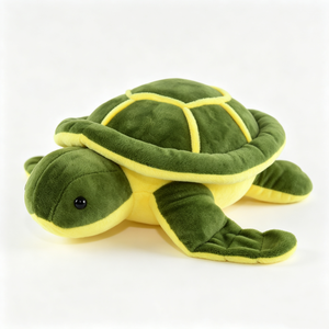 Peluche tortue de mer personnalisée, peluche tortue verte, peluche tortue mignonne, jouet en peluche tortue, animal en peluche tortue - Product Image 2