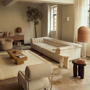 Divano Modulare Moderno Italiano Rivestimento in Velluto Lussuoso per Lobby di Hotel Villa Soggiorno - Product Image 3